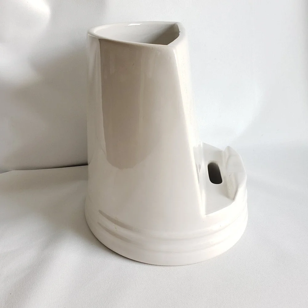Dillards Southern Living Utensil Holder And Tablet Stand White Stoneware